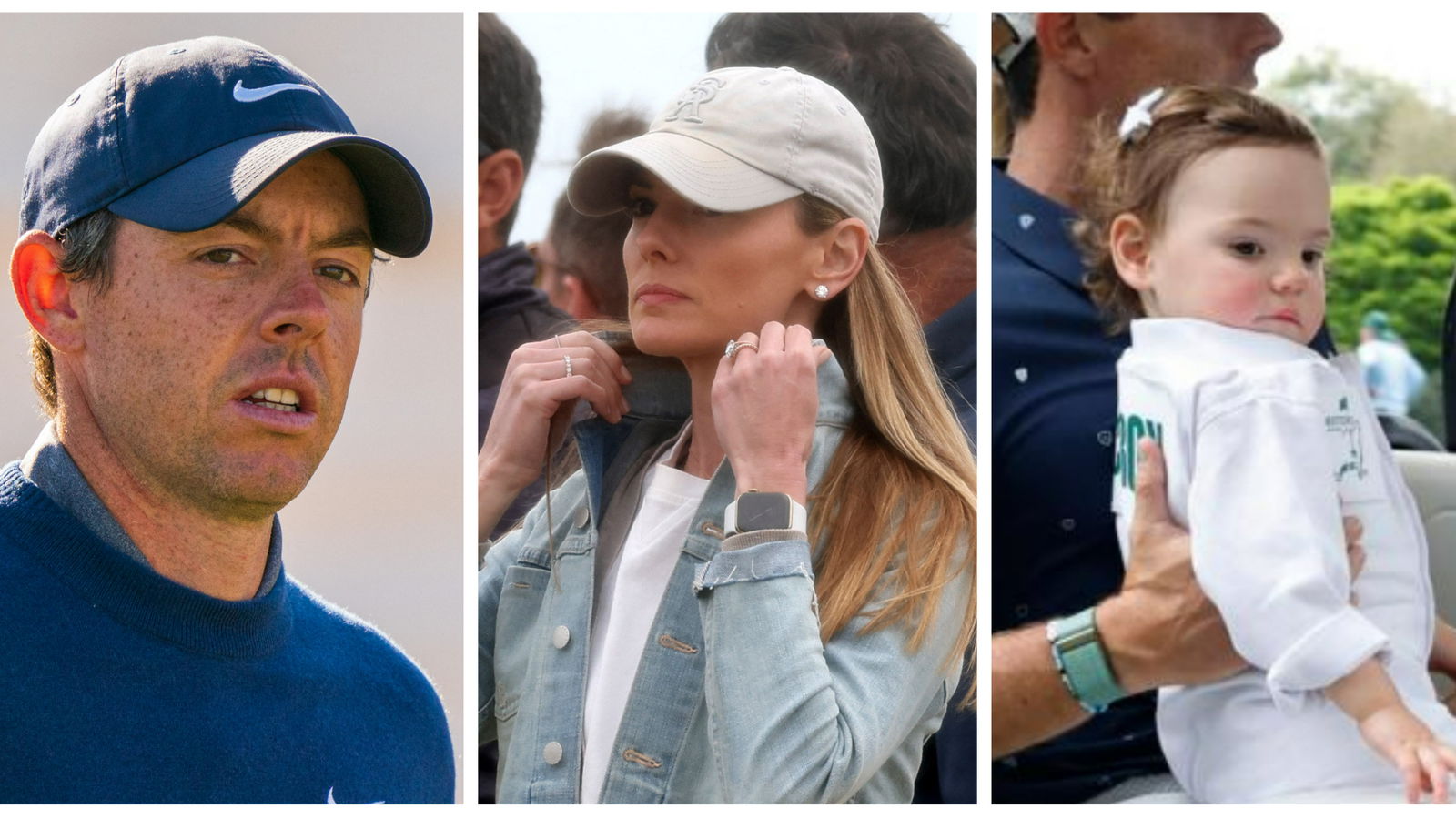 Rory McIlroy to film crew: "Stay away from Erica and Poppy!"